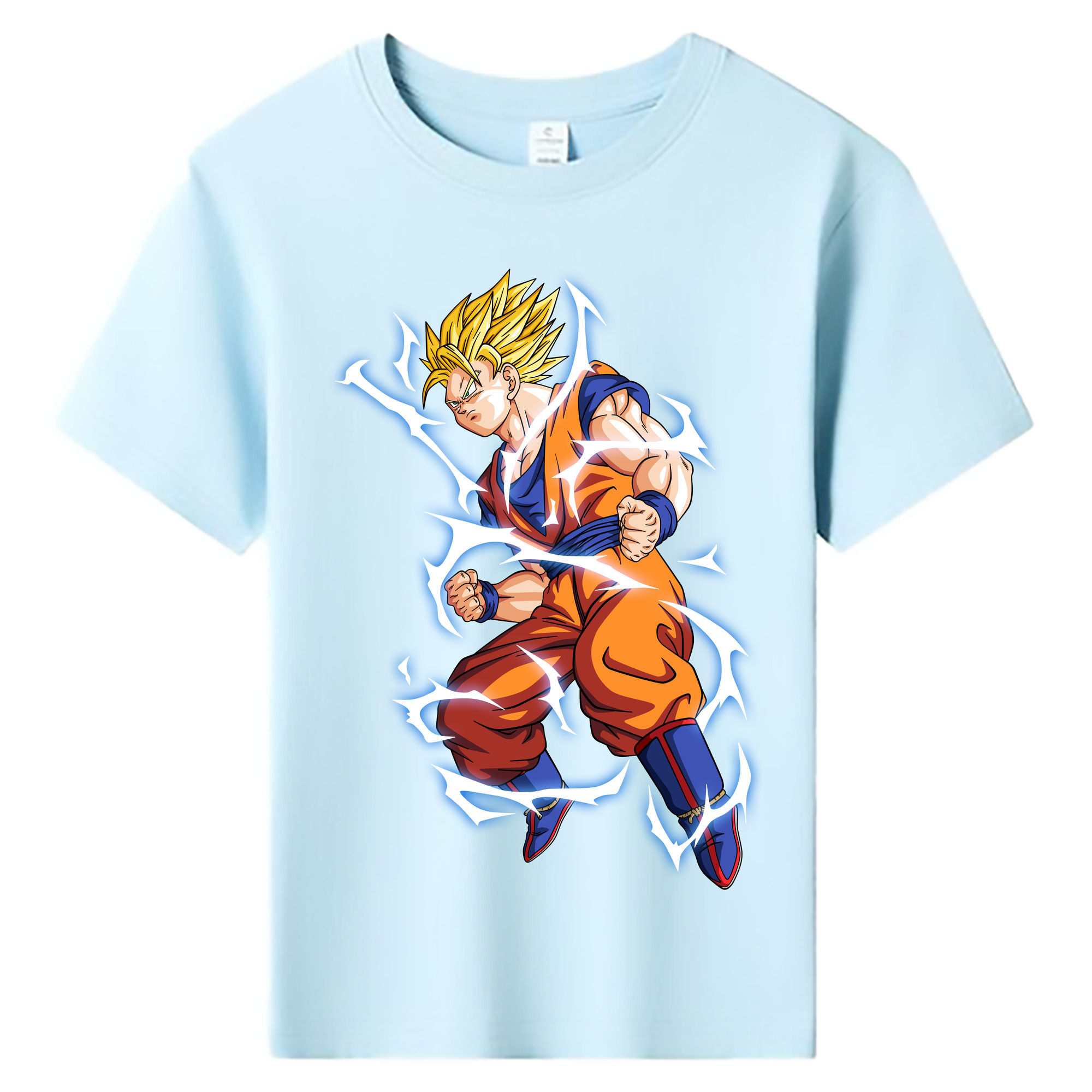 （画像用） ドラゴンボール 孫悟空（そん ごくう）Son Goku カカロット DRAGON BALL Kakarotto 綿100％キッズTシャツ（フロントプリント）